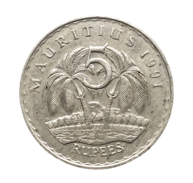 Mauritius, 5 rupii Seewoosagur Ramgoolam, 1991 rok.
