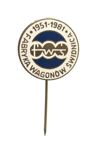 ODZNAKA 30 LAT FABRYKA WAGONÓW ŚWIDNICA 1981