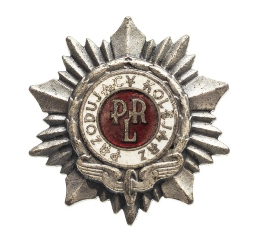 ODZNAKA PRZODUJĄCY KOLEJARZ PRL