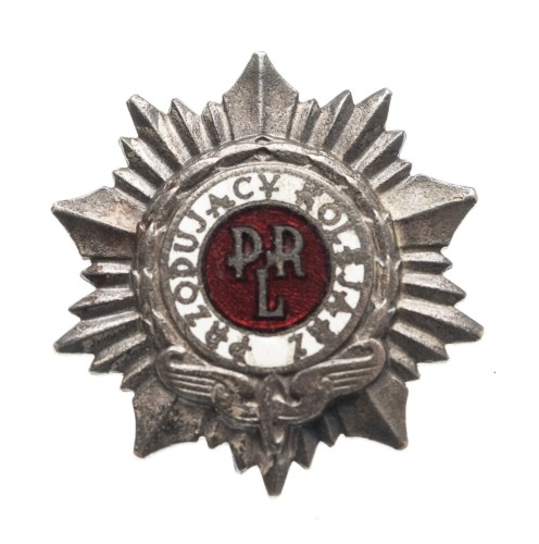 ODZNAKA PRZODUJĄCY KOLEJARZ PRL