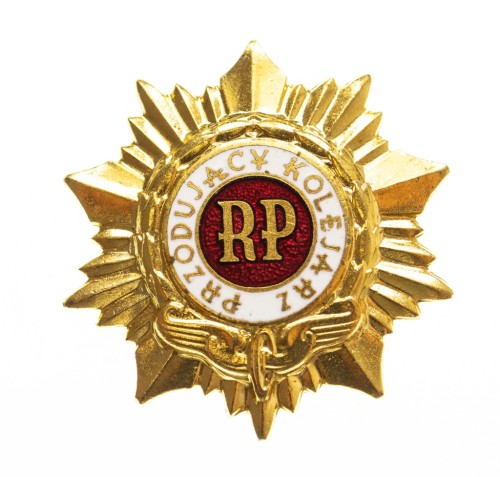 ODZNAKA PRZODUJĄCY KOLEJARZ RP