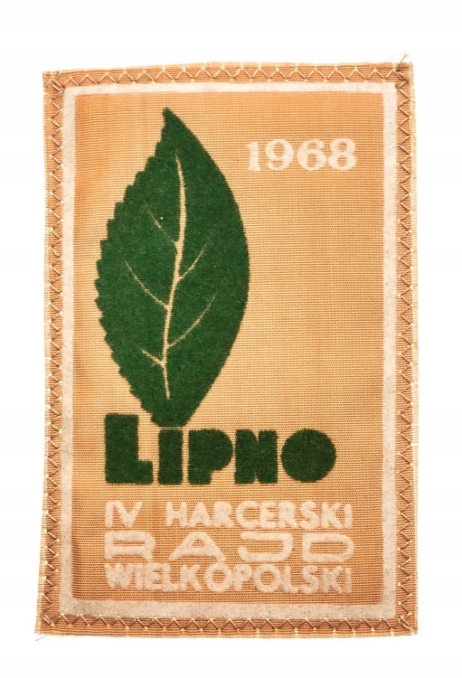 NASZYWKA HARCERSKA - RAJD WIELKOPOLSKI, LIPNO 1968