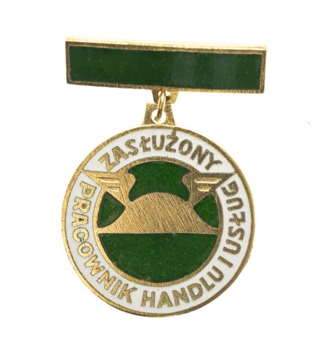 ODZNAKA ZASŁUŻONY PRACOWNIK HANDLU I USŁUG