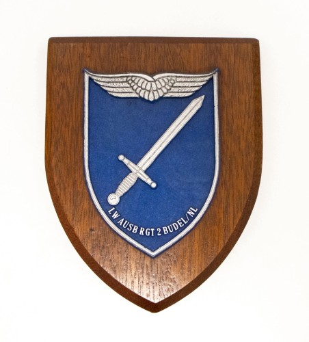 PLAKIETA SIŁY POWIETRZNE 2 REGIMENT, LUFTWAFFE BUNDESWEHRA 1976