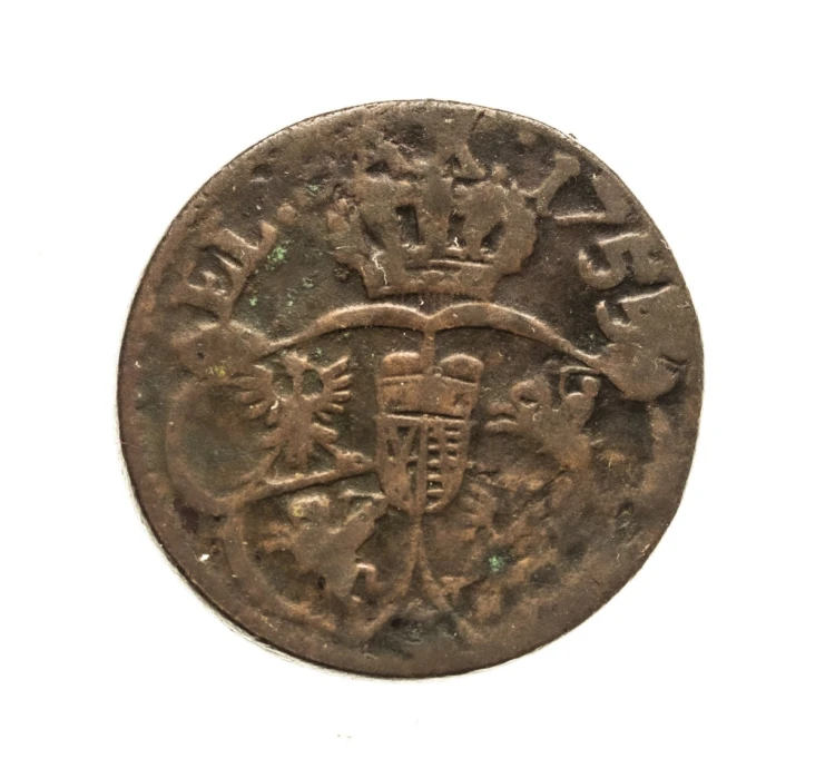Polska, August III Sas, grosz 1755 rok.