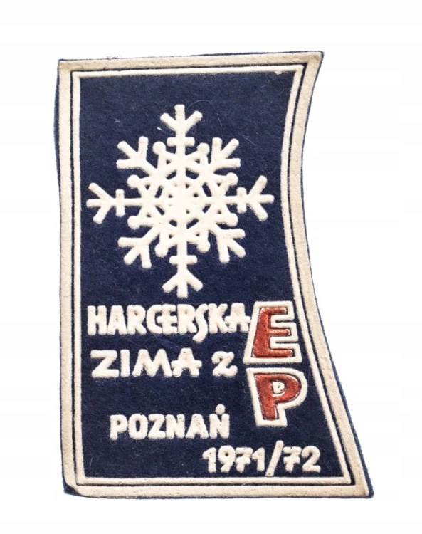 NASZYWKA HARCERSKA - ZIMA Z EP, POZNAŃ 1971