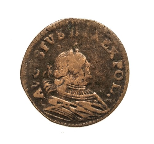 Polska, August III Sas, grosz 1754 rok.