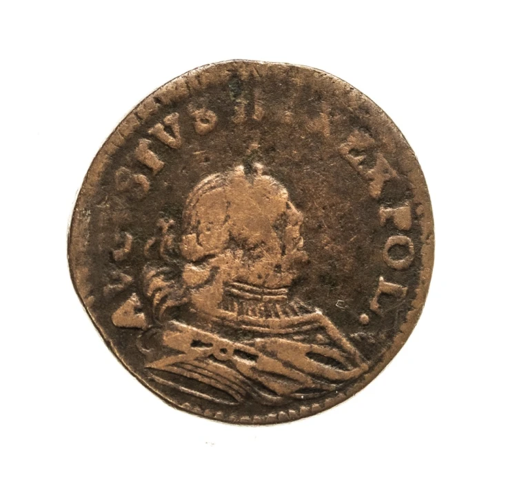 Polska, August III Sas, grosz 1754 rok.