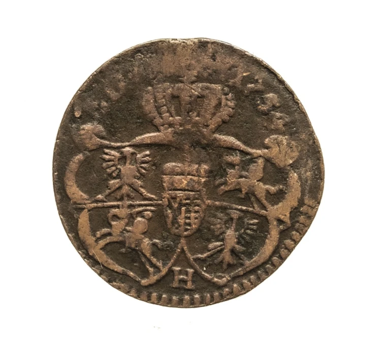 Polska, August III Sas, grosz 1754 rok.
