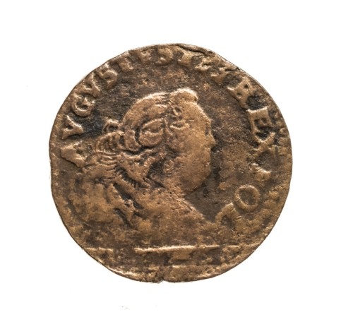 Polska, August III Sas, grosz 1755 rok.