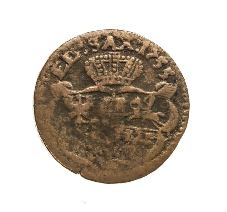 Polska, August III Sas, grosz 1755 rok.