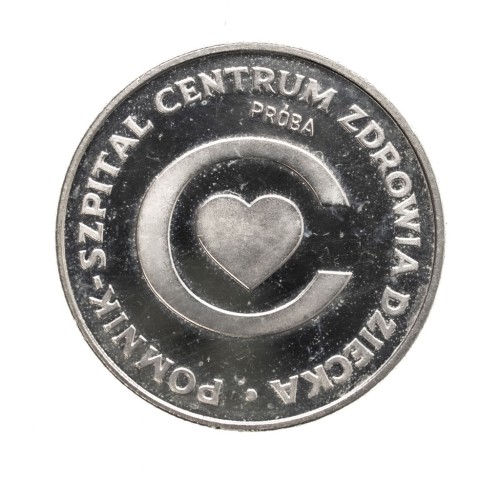 Polska, PRL, 20 złotych 1979, Centrum Zdrowia Dziecka - próba,miedzionikiel