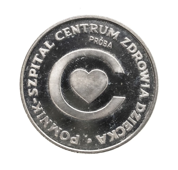 Polska, PRL, 20 złotych 1979, Centrum Zdrowia Dziecka - próba,miedzionikiel