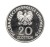 Polska, PRL, 20 złotych 1979, Centrum Zdrowia Dziecka - próba,miedzionikiel