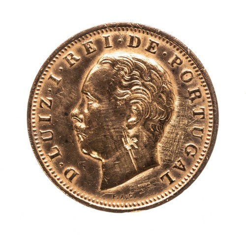 Portugalia, Ludwik I, 20 realów 1883 rok.