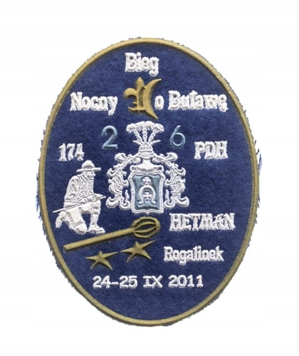 NASZYWKA HARCERSKA - BIEG NOCNY O BUŁAWĘ 174 PDH HETMAN, ROGALINEK 2011