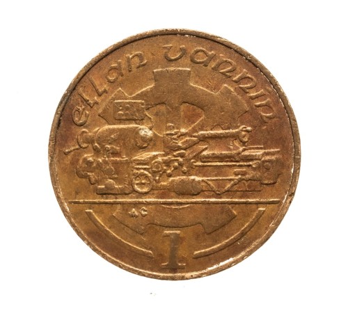 Wielka Brytania, Wyspa Man 1 pens, 1988 rok.