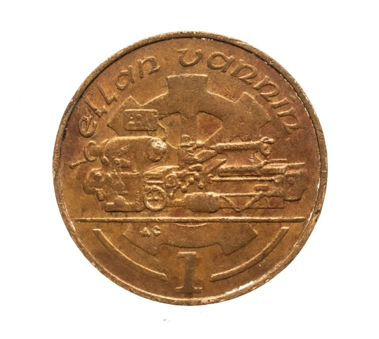 Wielka Brytania, Wyspa Man 1 pens, 1988 rok.
