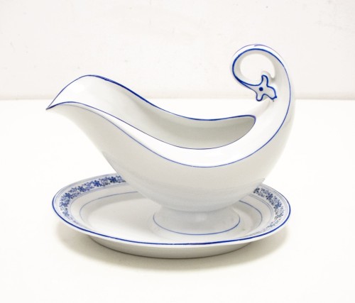 STARA PORCELANOWA SOSJERKA, STRIEGAU STANOWITZ, STANOWICE LATA 20/30 XX W.