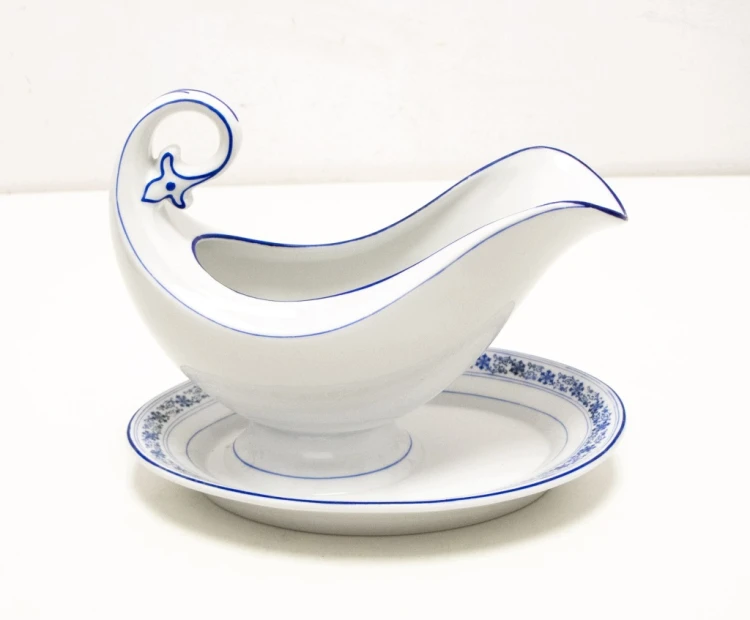 STARA PORCELANOWA SOSJERKA, STRIEGAU STANOWITZ, STANOWICE LATA 20/30 XX W.