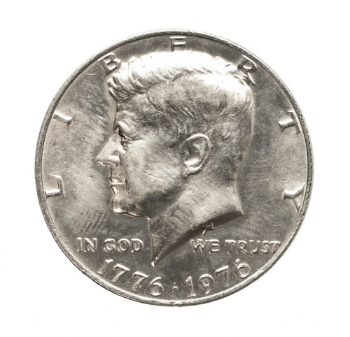 Stany Zjednoczone Ameryki (USA), Pół Dolara, Kennedy, 1976 rok.