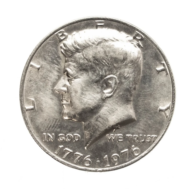 Stany Zjednoczone Ameryki (USA), Pół Dolara, Kennedy, 1976 rok.