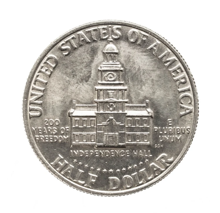 Stany Zjednoczone Ameryki (USA), Pół Dolara, Kennedy, 1976 rok.