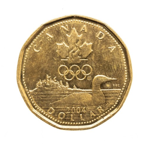 Kanada, 1 dolar Letnie Igrzyska Olimpijskie Ateny, 2004 rok.