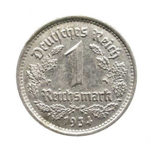 Niemcy, III Rzesza, 1 marka 1934 G, Karlsruhe.
