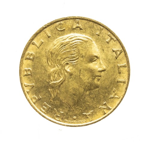 Włochy, 200 lirów 180 rocznica - Karabinierzy, 1994 rok.