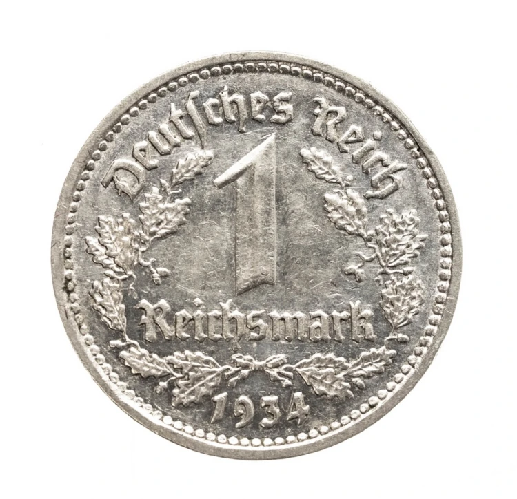 Niemcy, III Rzesza, 1 marka 1934 G, Karlsruhe.