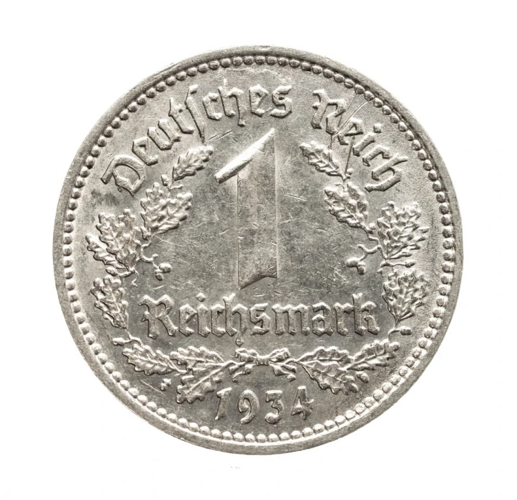 Niemcy, III Rzesza, 1 marka 1934 F, Stuttgart