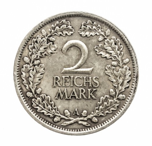 Niemcy, Republika Weimarska, 2 marki 1925 A, Berlin