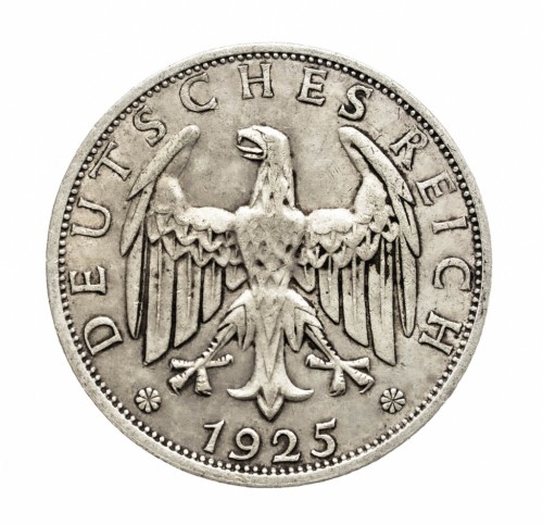 Niemcy, Republika Weimarska, 2 marki 1925 A, Berlin