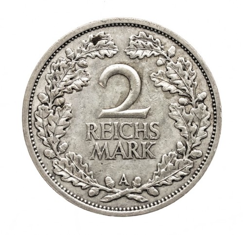 Niemcy, Republika Weimarska, 2 marki 1925 A, Berlin