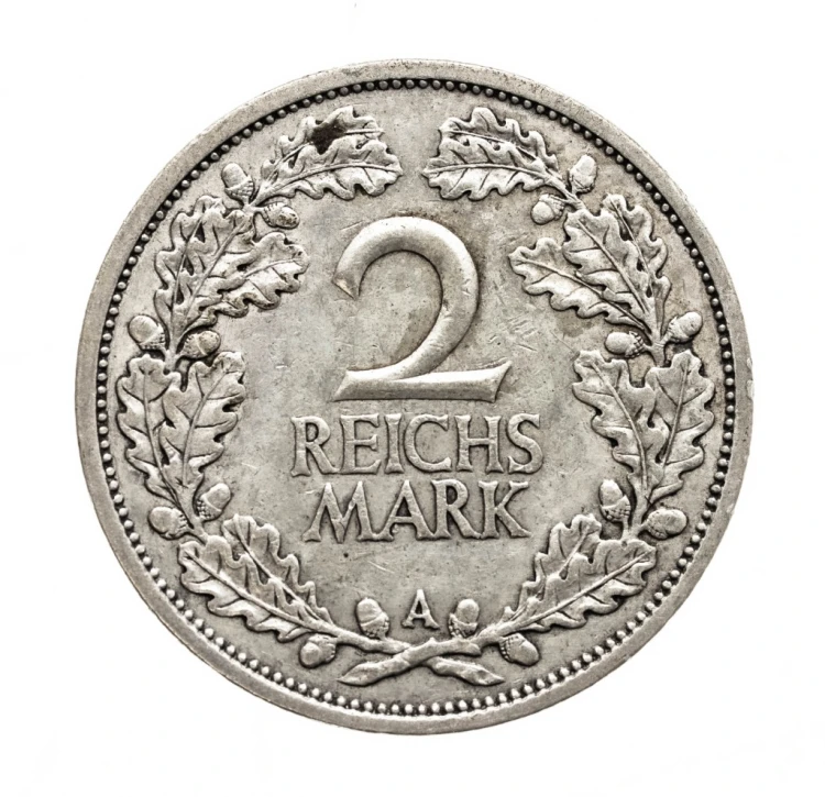 Niemcy, Republika Weimarska, 2 marki 1925 A, Berlin