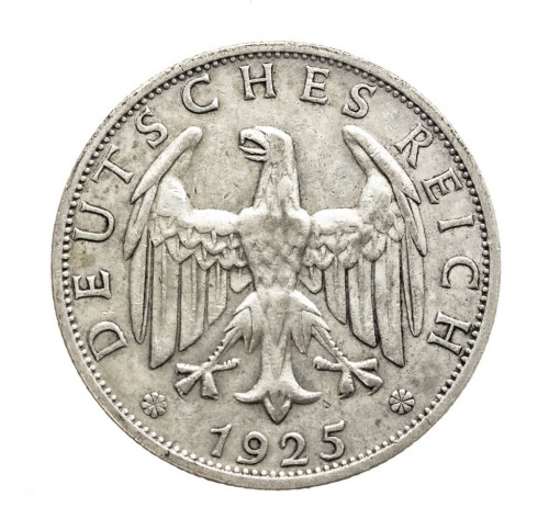 Niemcy, Republika Weimarska, 2 marki 1925 A, Berlin