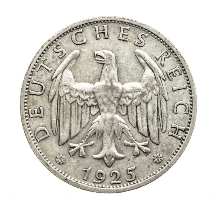 Niemcy, Republika Weimarska, 2 marki 1925 A, Berlin