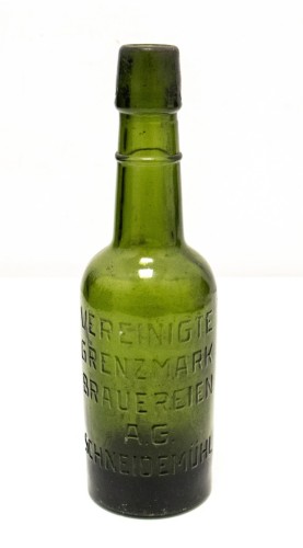 STARA BUTELKA BROWAR VEREINIGTE GRENZMARK BRAUEREIEN A.G., PIŁA