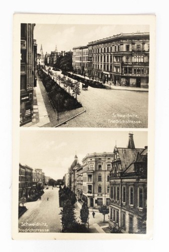 ŚWIDNICA - ULICA KOMUNARDÓW (FRIEDRICHSTRASSE) LATA 30 XX WIEKU