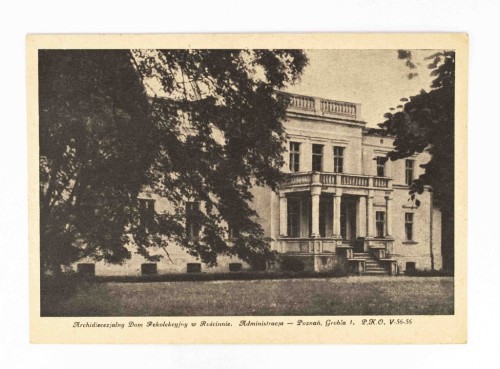 ROŚCINNO - ARCHIDIECEZJALNY DOM REKOLEKCYJNY 1964