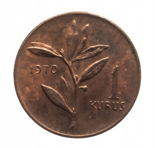 Turcja, 1 Kurus 1970