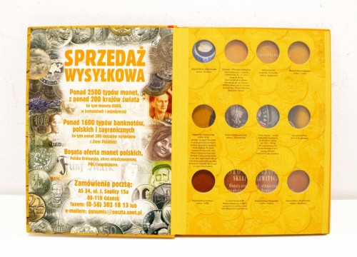 ALBUM NA MONETY DWUZŁOTOWE 2004