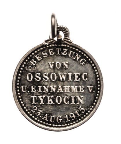 Medal Bitwa pod Tykocinem o Twierdzę Osowiec 23 sierpnia 1915