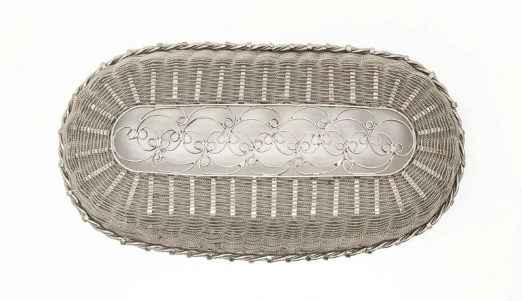STARY METALOWY KOSZYCZEK