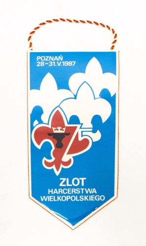 PROPORCZYK ZHP, ZLOT HARCERSTWA WIELKOPOLSKIEGO, POZNAŃ 1987