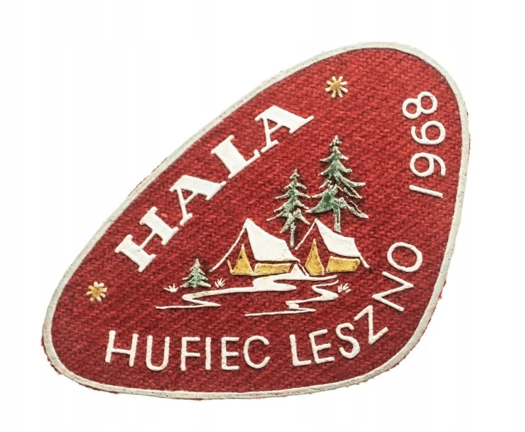 NASZYWKA HARCERSKA - HALA, HUFIEC LESZNO 1968