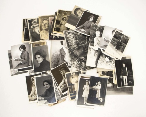 ZESTAW STARYCH FOTOGRAFII PORTRETOWYCH - OD 20 DO 70 LAT XX WIEKU