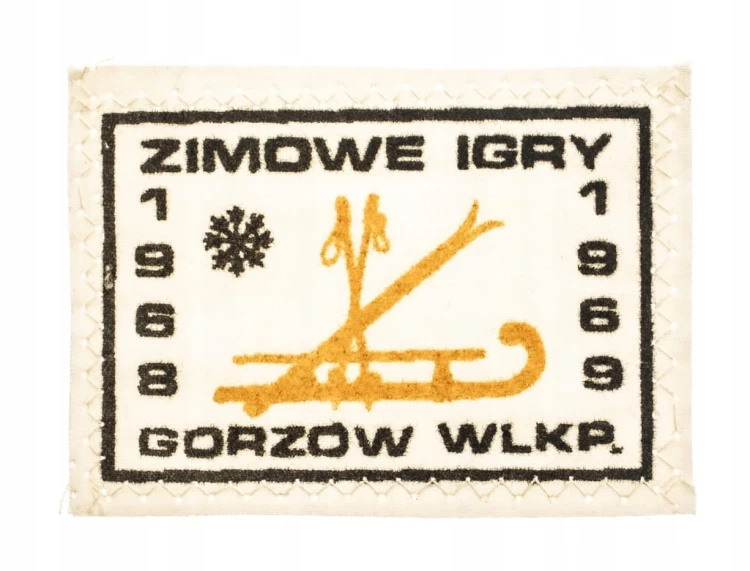 NASZYWKA ZIMOWE IGRY, GORZÓW WIELKOPOLSKI 1968