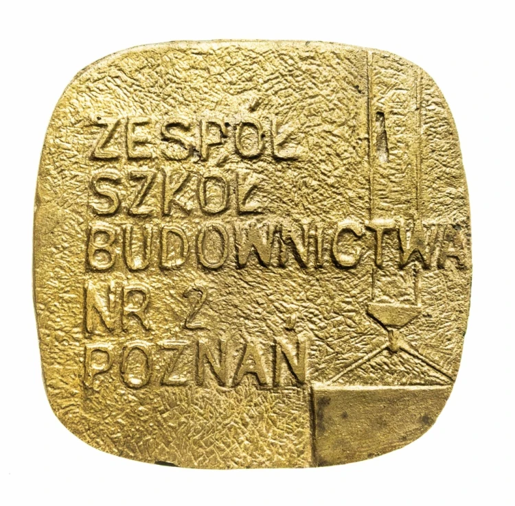 MEDAL ZESPÓŁ SZKÓŁ BUDOWNICTWA NR 2 POZNAŃ